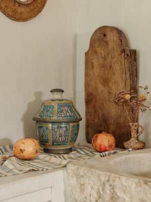 Pot à beurre ancien de Fès début XXème