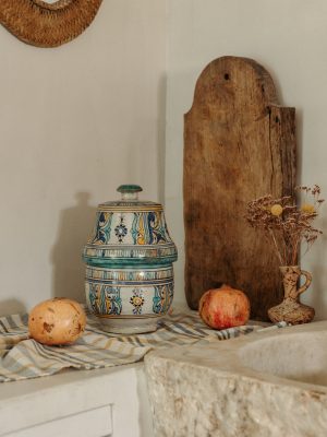 Pot à beurre ancien de Fès début XXème