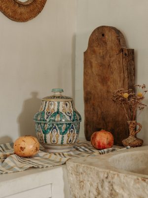 Pot à beurre ancien de Fès début XXème